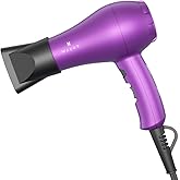 Small Lightweight Hair Dryer for Kids Compact Blow Dryer for RV and Travel 1000W Ionic Dryer with Concentrator
