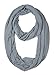 corciova Light Weight Infinity Scarf with Solid Colors