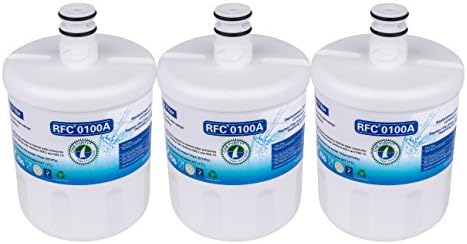 OnePurify RFC0100A3PK LT500P 5231JA2002A, 46-9890 Compatible Refrigerator Water Filter (3 Pack)