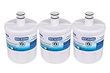OnePurify RFC0100A3PK LG LT500P 5231JA2002A Kenmore 46-9890 Compatible Refrigerator Water Filter (3 Pack)