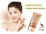 Best Korean BB No Makeup Face Blemish Balm Whitening Cream SPF 30 PA++ 50 Ml.
