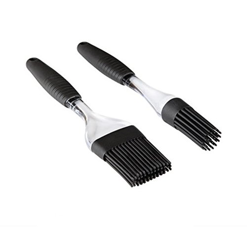 2er Set Premium Silikon Pinsel – Backpinsel, Grillpinsel, BBQ-Pinsel