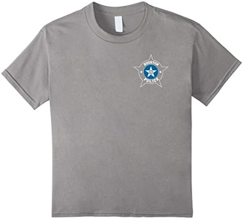 Kids Houston Police T Shirt - HPD 10 Slate