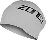 ZONE3 Long Hair Silicone Swim Cap 48g Anti Tear Durable Latex Free