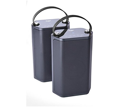 Bush- Bluetooth Wireless Waterproof Dual Speakers - Black