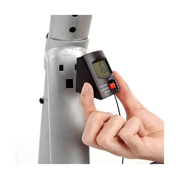 Bi-pedaler 08136 Folding Keep Fit Machine, Silver