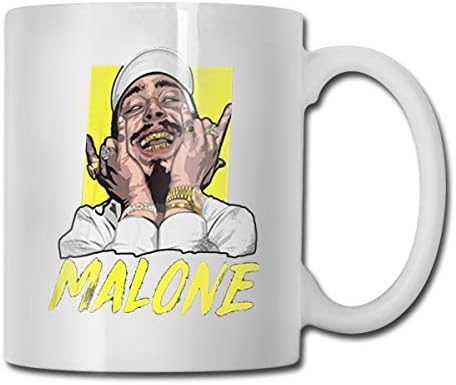 Paricular Post Malone Coffee Mug Or Tea Cup Ceramic Material Mugs, Funny Mother's Day Mug Christmas Fashion Gift