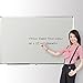 VIZ-PRO Porcelain Magnetic Dry-erase Whiteboard, 48 X 36 Inches, Silver Aluminiuim Frame
