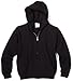 Soffe Boys' Big Heavyweight Zip Hoodie, Black, Small