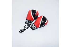 Mini Boxing Gloves Hang Boxing Gloves for Car Mirror Keychain Ornament Car Decoration Accessories for Men&Women