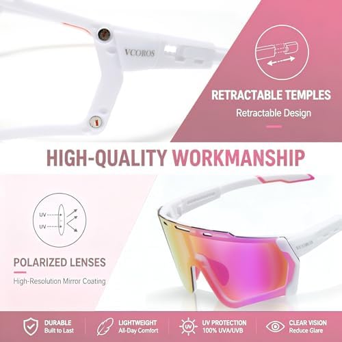 YL728 Lunettes de vélo magnétiques pour homme et femme