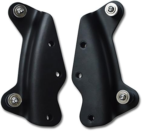 TJMOTO Matte Black 4-Point Docking Hardware Kit For 2009-2013 Harley-Davidson Touring FLHR, FLHRC, FLHT, FLHX, FLHXSE, FLTR, FLTRX and FLTRXSE