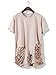 Tribear Men's Hipster Hip Hop Destroyed Drap Longline T-shirt