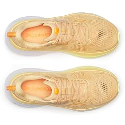 Saucony Women's Guide 18 Sneaker, Peach/Sunny, 7