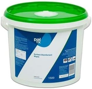 Medipal Surface Disinfectant Alcohol Free Cleaning Wipes Bucket, Pack of 1500