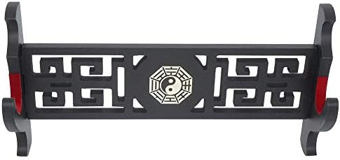 RISEDJ Sword Holder Wall Mount Samurai Display Stand Rack Hanger for Katana Wakizashi And Standard Swords- gossip-1 Tier