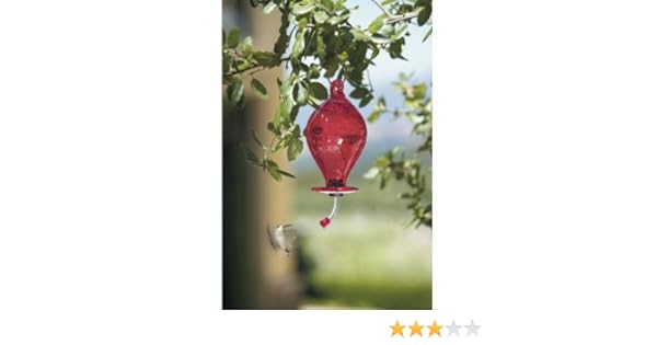 Amazon Com Smith And Hawken Hummingbird Feeder Red Everything Else