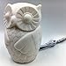 Mojocraft Serenity the Owl Battery Powered Decorative Claylike Night Light with Timer, Warm White