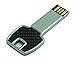 Faost Fashion 8gb |Black Carbon Fiber On Two Sides| Metal Key USB Flash Drive Memory Stick Pendrive, Data Transfer External Storage Device