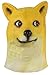 Miyaya@ Funny Doge Dog Animal Head Mask for Mask Festival、halloween、easter or Dance Party