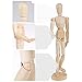 Drawing Manikin Wooden Mannequin Wood Artist Figure Doll Model with Flexible Posable Joints for Sketching Charcoal Home Office Desk Decoration Children Toys Gift 12''Male