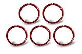 KC HiLiTES 30564 FLEX Red Bezel Ring (5 Pack)