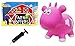 Farm Hoppers Award Winning Inflatable Toddler Safe Bouncing Pink Cow Plus Pump