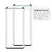 [Case Friendly] S8 Glass Screen Protector, JR-Glass Curved Tempered Glass Screen Protector for Samsung Galaxy S8 [Not Full Coverage],Compatible with Most Cases of Spigen/i-Blason/Caseology - Black