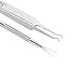 Sucica Blackhead Remover Tools Safe Blackhead Tweezer Treatment for Acne Blemish Pimple Comedone Whitehead Extractor Kit 2 PCS