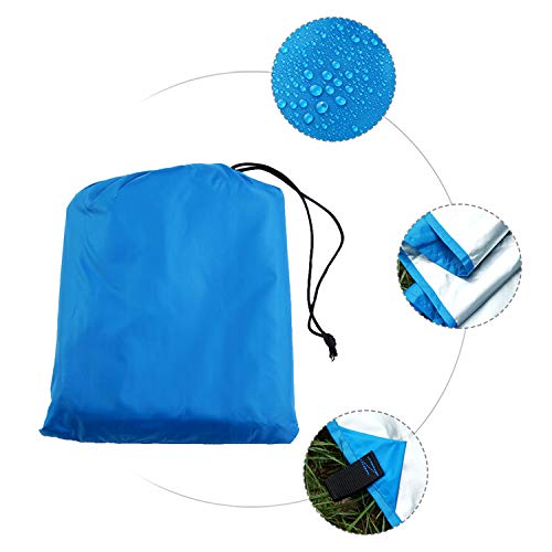 Buycitky Tarp Zeltplane Sonnensegel Camping Zeltplane Hängematte Tarp Sonnenschutz UV Schutz Zelt Shelter Wasserdichtes… – Bild 3