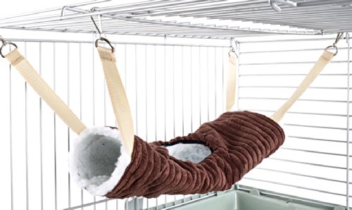 Little Friends Tunnel Tube Rat Ferret Toy, Luxury Chocolate