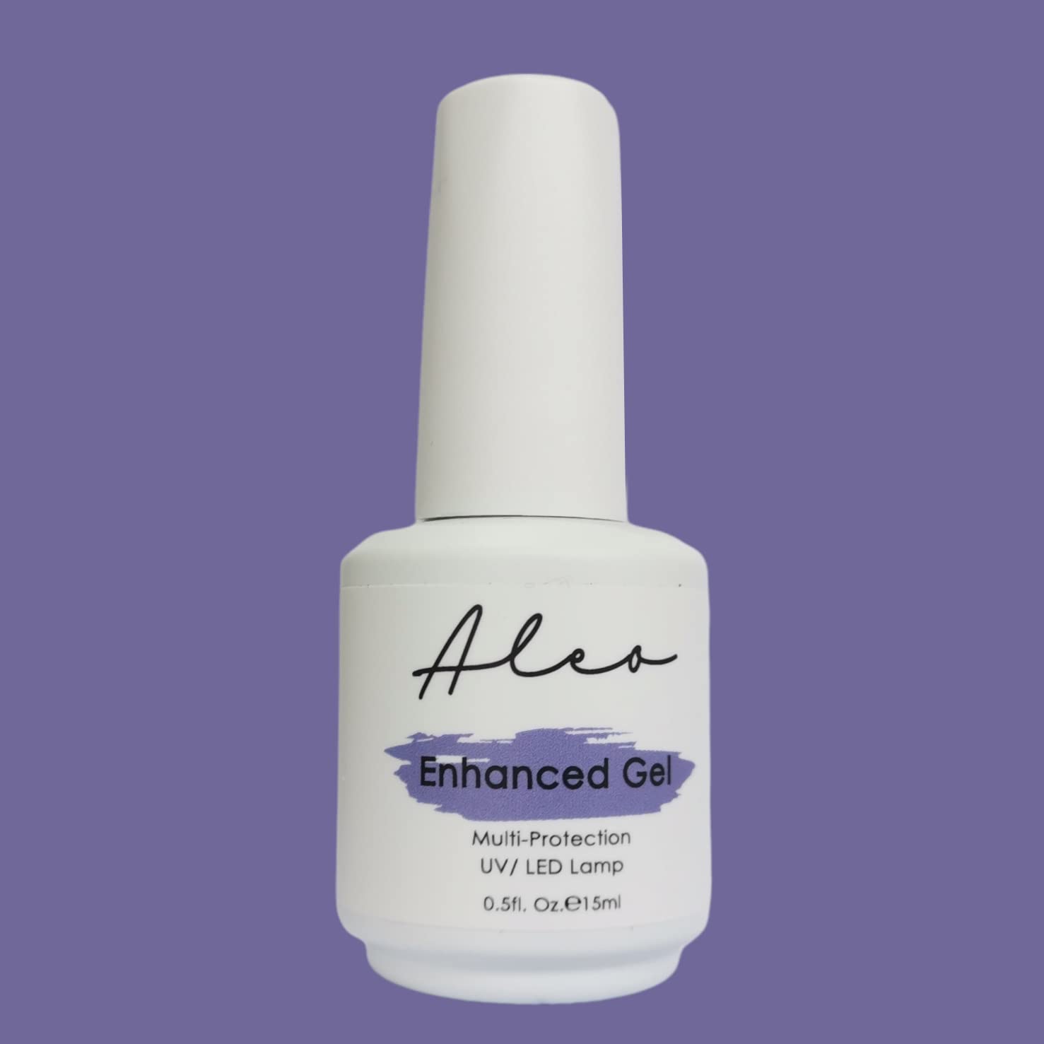 Aleo Gel Nail Strengthening Polish Enhance Hardener 15ml Soak Off UV/LED Manicure Pedicure Nail Art Accessories Diamonds Gem