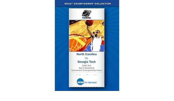 Amazon Com 1985 Acc Men S Basketball Tournament Championship Game