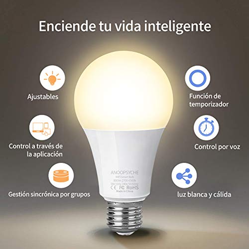 Bombillas Led Bombilla LED G9 Inteligente Compatible Con Alexa Y