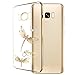 Galaxy S8 Case, Diamond Crystals from Swarovski, Hard PC Transparent Bling Sparkly Back Phone Case for Samsung Galaxy S8 5.8 Inch