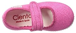 Cienta girls Shoe Mary Jane Flat, Fuchsia, 9.5