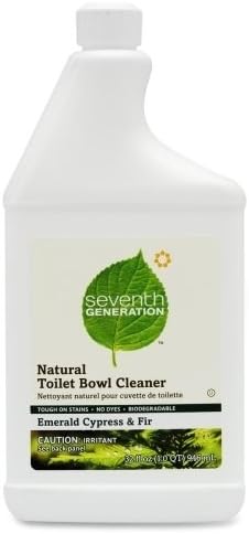 Seventh Generation Toilet Bowl Cleaner, 32 Oz., Emerald Cypress/Fir Scent - Seventh Generation Toilet Bowl Cleaner, 32 Oz., Emerald Cypress/Fir Scentnatural Toilet Bowl Cleaner Works As Well As Conve