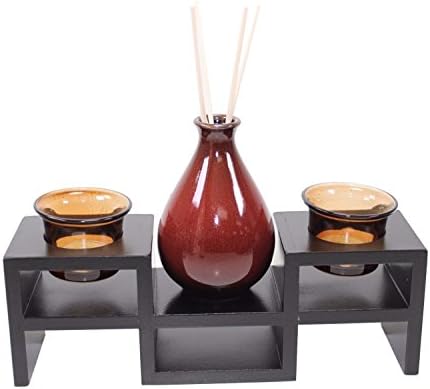 Tabletop Tea Light Candle & Incense Holder Home Decor Relaxing Gift
