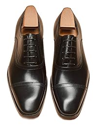 Alipasinm Men's Genuine Leather Shoes Office Oxfords Men Dress Shoes