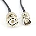 YOTENKO 6ft BNC Extension Cable Male to Female SDI Cable RG174 50 Ohm for Scanner Wireless Microphone System Receiver Broadcast Video and Camera Ham Radio
