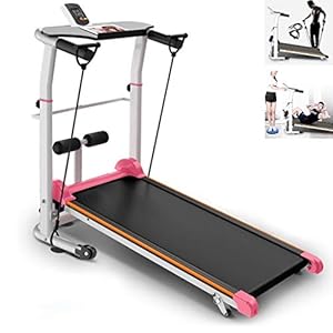 Treadmills Mechanisch met leuningen thuis wandelmachine indoor sportuitrusting fitnessapparatuur opvouwbare…
