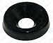 50 #10 Nylon Finishing Washers - Black Clipsandfasteners Inc