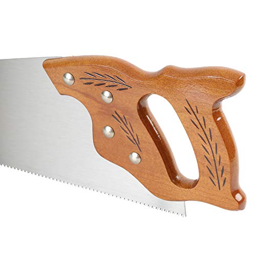 GreatNeck N2610 26 Inch 12 TPI Crosscut Saw, For Woodworking Hand Saw