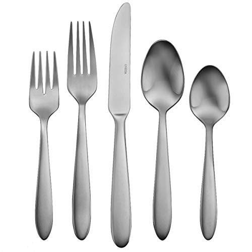 Oneida Mooncrest 65Piece Flatware Set, Service for 12 Silver The