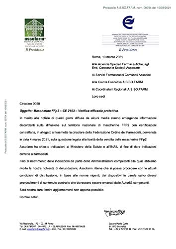 FFP2 Maske 50 Stück CE Zertifiziert - Atemschutzmaske Mundschutz mit 5 Lage Filterschutz,KN95 Maske,FFP2 Masken Einzeln Verpackt,Zertifiziert CE 2163 - EU 2016/425