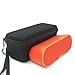 EVA Carry Travel Protective Pouch Bag Cover Case for Sony XB20 SRSXB2 SRS-XB21-Extra Space for Cables (Black)
