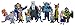 OliaDesign Zootopia Deluxe Figures Mini Action Figure Movie PVC Models, 12 Pieces