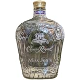 Compatible replacement for Crown Royal Whisky Personalized Engraved EMPTY Bottle/Decanter