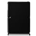 Fintie Samsung Galaxy Tab Pro 10.1 Slim Shell Case Cover - Ultra Slim Lightweight Stand for TabPro 10.1-inch Tablet SM-T520/T525 with Auto Sleep/Wake Feature, Black
