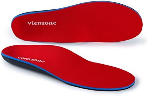 VIENZONE Orthopedic Arch Support Shoes Insoles Women Walking Boot Insoles Orthotic Inserts For Women Plantar Fasciitis Relief, Relieve Shin Splint and Pronation, For Boys Girls Mens 14-14 1/2